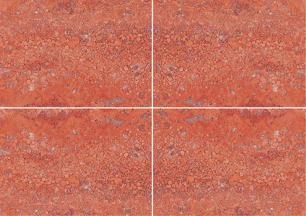 ترافرتينو روسو الترافرتين الإيراني عروق متتابعة