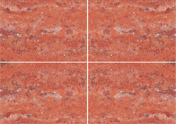 ترافرتينو روسو الترافرتين الإيراني عروق غير متطابقة