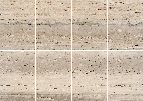 ترافرتينو فضي بني ترافرتين إيطالي مطابقة ربع كتاب