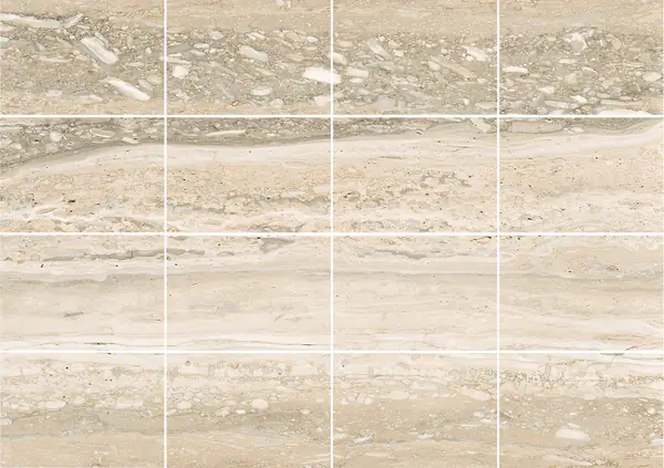 ترافرتينو سيلفر الترافرتين الإيطالي مطابقة كتاب مزدوج مفتوح