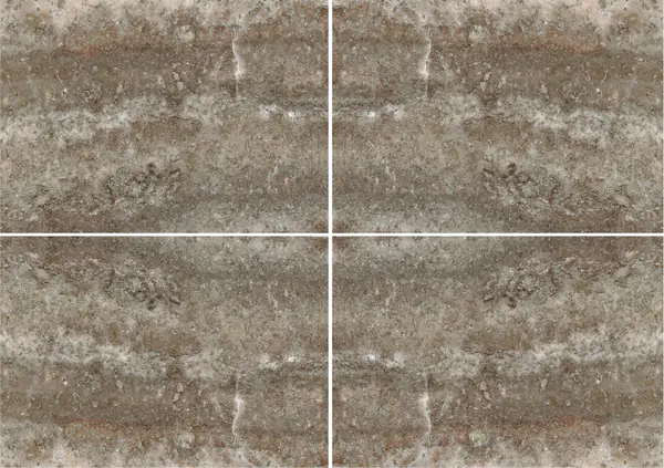 ترافرتينو سيلفر الفارسي الترافرتين الإيراني عروق غير متطابقة