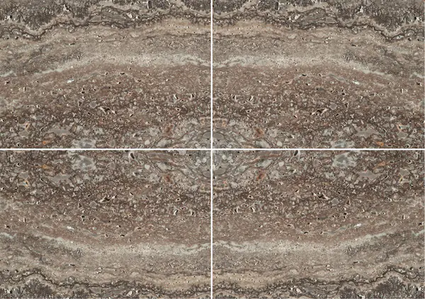 ترافرتينو تيتانيوم الترافرتين الإيراني عروق متتابعة