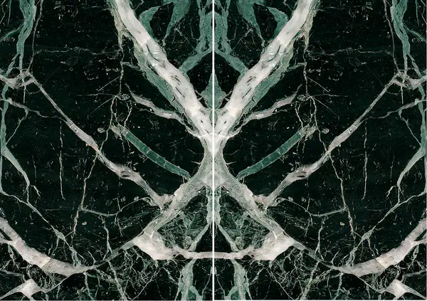 رخام إيطالي فيردي أكسيليو مطابقة ربع كتاب