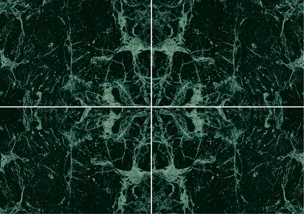 رخام فيردي ألبي الإيطالي عروق متتابعة