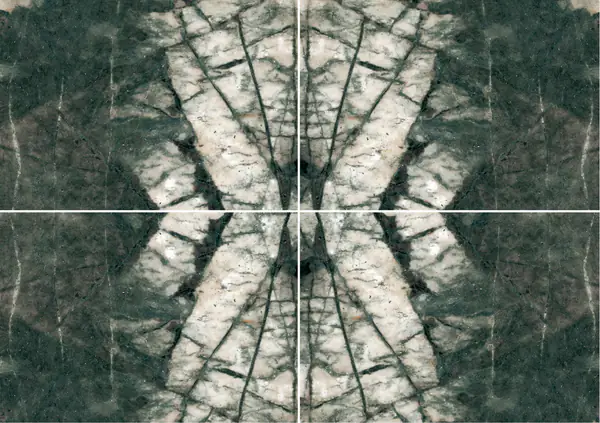 رخام فيردي شين المغربي عروق متتابعة