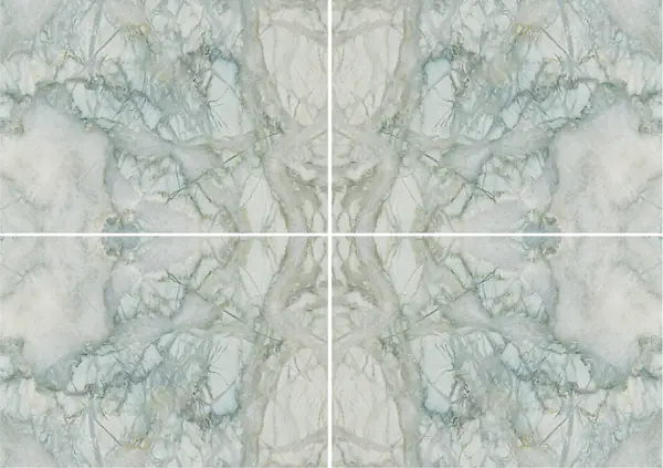 رخام فيردي تشاينا الصيني عروق غير متطابقة