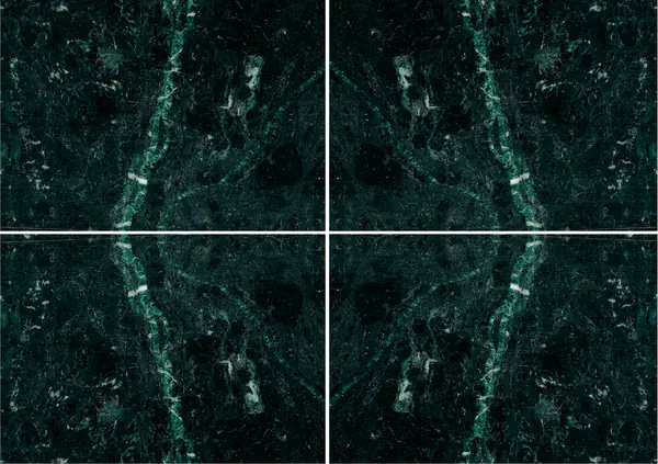 رخام فيردي جريسوني الإيطالي عروق غير متطابقة