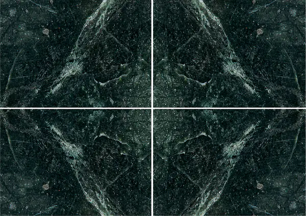 رخام فيردي غواتيمالا الهندي عروق غير متطابقة