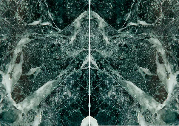 رخام فيردي إيسوني الإيطالي مطابقة ربع كتاب