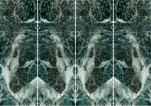 رخام فيردي إيسوني الإيطالي غير مطابق