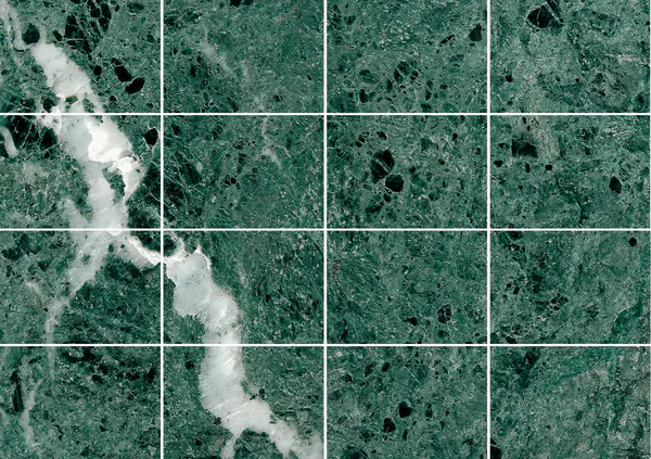 رخام إيطالي فيردي إيسوار مطابقة ربع كتاب