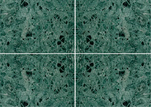 رخام إيطالي فيردي إيسوار عروق غير متطابقة