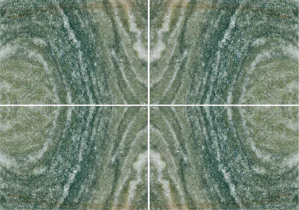 رخام تركي فيردي لاجونا عروق غير متطابقة