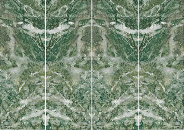 رخام كندي أخضر مالاكيت غير مطابق