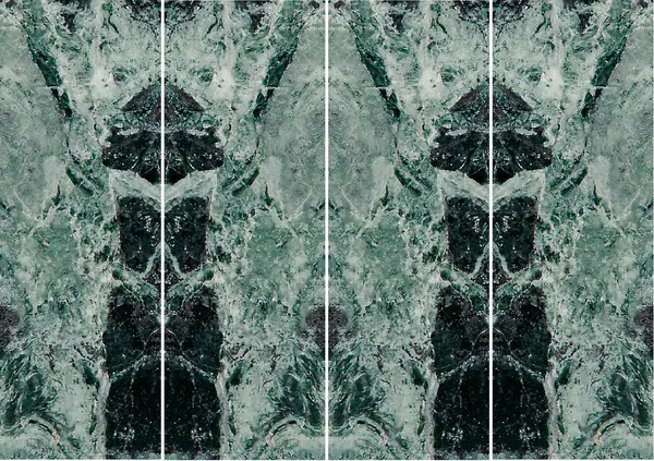 رخام فيردي باتريشيا الإيطالي غير مطابق