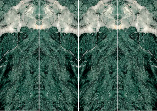 رخام إيطالي فيردي إس. دينيس غير مطابق