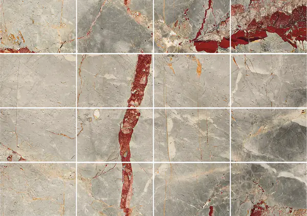 رخام فرنسي من فرساي مطابقة كتاب مزدوج مفتوح