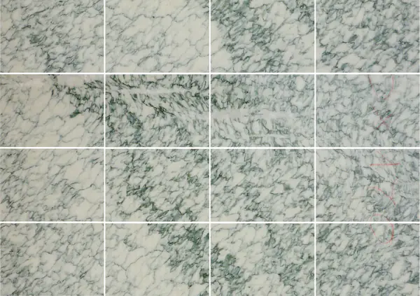 رخام فرنسي فير دي إستورز مطابقة كتاب مزدوج مفتوح