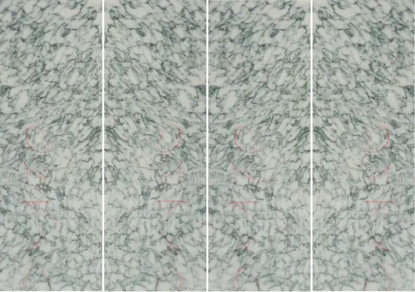 رخام فرنسي فير دي إستورز غير مطابق