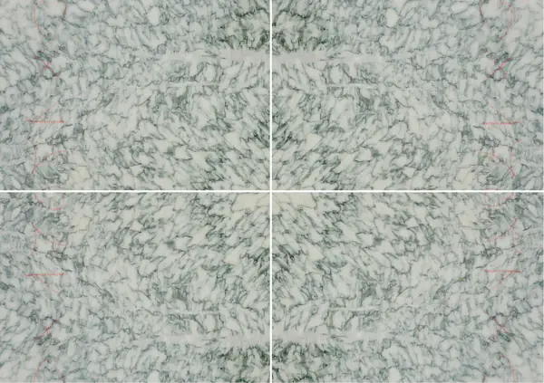 رخام فرنسي فير دي إستورز عروق متتابعة