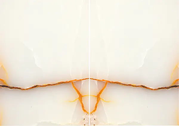 العقيق الأبيض والذهبي الباكستاني مطابقة ربع كتاب