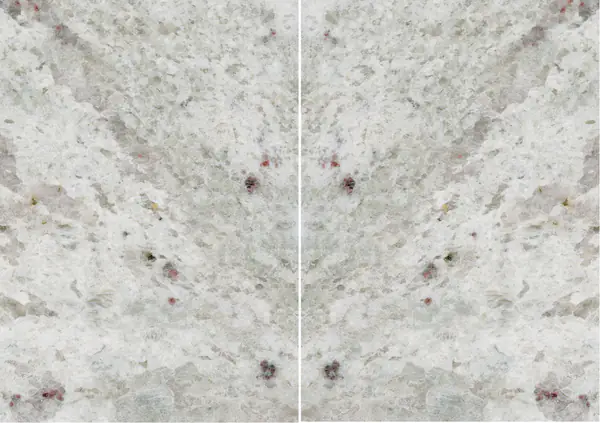 جرانيت أندروميدا الأبيض السريلانكي مطابقة ربع كتاب