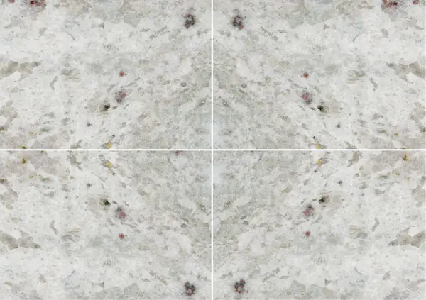 جرانيت أندروميدا الأبيض السريلانكي عروق متتابعة