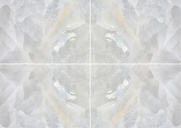 العقيق الأبيض اليشم الصيني عروق متتابعة