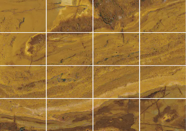 جرانيت البامبو الأصفر البرازيلي مطابقة ربع كتاب