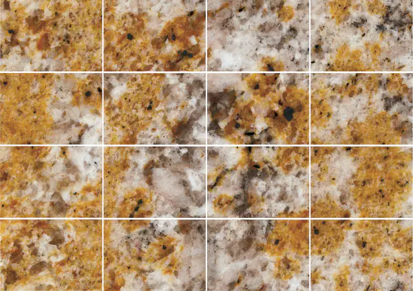 جرانيت المطر الأصفر البرازيلي مطابقة كتاب مزدوج مفتوح