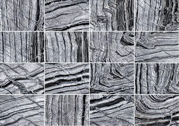 رخام باكستاني أسود مخطط كالحمار الوحشي مطابقة كتاب مفتوح