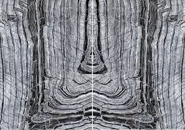 رخام باكستاني أسود مخطط كالحمار الوحشي مطابقة ربع كتاب